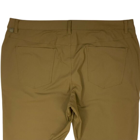 Lululemon Mens ABC Slim-Fit 5 Pocket Pant 38 Artifact Brown - Picture 9 of 13